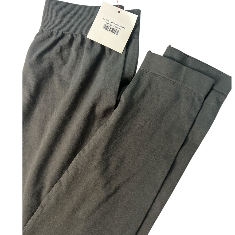 Nikibiki Ankle Length‎ Leggings - Charcoal Seamless Stretch One Size